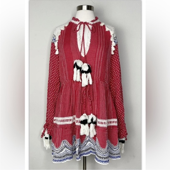 Hemant & Nandita tassel dress size Small - Picture 2 of 4